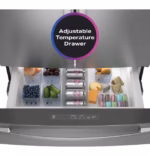 GE Profile GE Profile(TM) ENERGY STAR(R) 23.2 Cu. Ft. Smart Counter-Depth Fingerprint Resistant 4-Door French-Door Refrigerator PJE23BYWFS (a4lhg2un2tbb) (13)