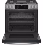 GE Profile GE Profile(TM) 30" Smart Slide-In Front-Control Gas Fingerprint Resistant Range with No Preheat Air Fry PGS930YPFS (a4ln7qw3hbgp) (3)