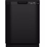 GE GE(R) ENERGY STAR(R) Front Control with Plastic Interior Dishwasher with Sanitize Cycle & Dry Boost GDF550PGRBB (a4lcnkcubwht)