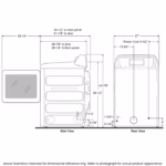 GE Profile GE Profile(TM) ENERGY STAR(R) 7.4 cu. ft. Capacity aluminized alloy drum Gas Dryer with Sanitize Cycle and Sensor Dry PTD60GBSRWS (a4liwxh81dkp) (10)