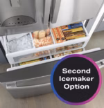 GE Profile GE Profile(TM) ENERGY STAR(R) 27.7 Cu. Ft. Fingerprint Resistant French-Door Refrigerator with Hands-Free AutoFill PFE28KYNFS (a4l0t2nnze5q) (9)