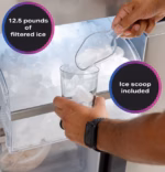GE Profile GE Profile(TM) ENERGY STAR(R) 28.4 Cu. Ft. Quad-Door Refrigerator with Dual-Dispense AutoFill Pitcher and Door in Door PAD28BYTFS (a4lwy1qf0tlb) (10)