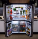 GE Profile GE Profile(TM) ENERGY STAR(R) 28.4 Cu. Ft. Quad-Door Refrigerator with Dual-Dispense AutoFill Pitcher and Door in Door PAD28BYTFS (a4lwy1qf0tlb) (7)