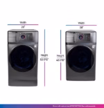 GE Profile GE Profile ENERGY STAR 4.8 cu. ft. Capacity UltraFast Combo with Ventless Inverter Heat Pump Technology Washer/Dryer PFQ97HSPVDS (a4lpf4vhoum2) (8)