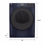 GE GE(R) ENERGY STAR(R) 7.8 cu. ft. Capacity Smart Front Load Electric Dryer with Sanitize Cycle GFD55ESPRRS (a4l91llq80as) (15)
