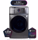 GE Profile GE Profile ENERGY STAR 4.8 cu. ft. Capacity UltraFast Combo with Ventless Inverter Heat Pump Technology Washer/Dryer PFQ97HSPVDS (a4lpf4vhoum2)