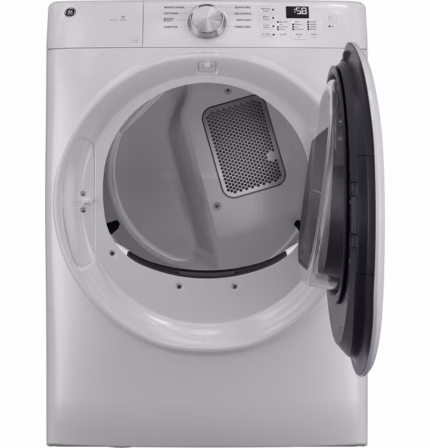 GE GE(R) ENERGY STAR(R) 7.8 cu. ft. Capacity Smart Front Load Gas Dryer GFD35GSSYWW (a4l43dwd3hem) (2)