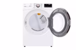 LG 7.4 cu. ft. Large Capacity Front Load Gas Dryer - White DLGX4001W (a4l2th6lzwvo) (10)