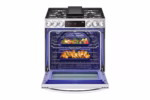 LG 6.3 cu. ft. Smart Wi-Fi Enabled ProBake Convection(R) InstaView(R) Gas Slide-In Range with Air Fry LSGL6335F (a4lj0xmifr4f) (8)
