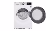 LG 4.2 cu. ft. Smart Wi-Fi Enabled Compact Front Load Dryer with Dual Inverter HeatPump(TM) Technology DLHC1455W (a4lpod0wun77) (11)