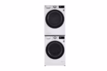 LG 4.2 cu. ft. Smart Wi-Fi Enabled Compact Front Load Dryer with Dual Inverter HeatPump(TM) Technology DLHC1455W (a4lpod0wun77) (13)