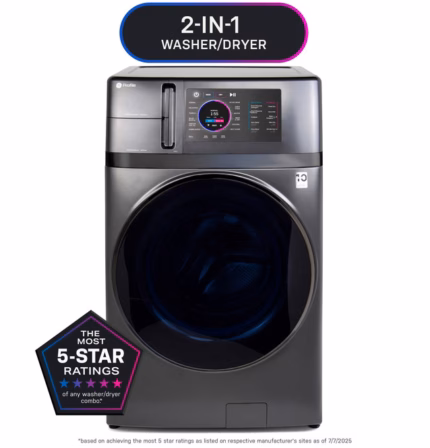 GE Profile GE Profile ENERGY STAR 4.8 cu. ft. Capacity UltraFast Combo with Ventless Inverter Heat Pump Technology Washer/Dryer PFQ97HSPVDS (a4lpf4vhoum2) (2)