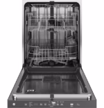 GE GE(R) ENERGY STAR(R) Top Control with Stainless Steel Interior Dishwasher with Sanitize Cycle GDP670SGVBB (a4ljg6y8il94) (3)