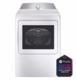 GE Profile GE Profile(TM) ENERGY STAR(R) 7.4 cu. ft. Capacity aluminized alloy drum Gas Dryer with Sanitize Cycle and Sensor Dry PTD60GBSRWS (a4liwxh81dkp)