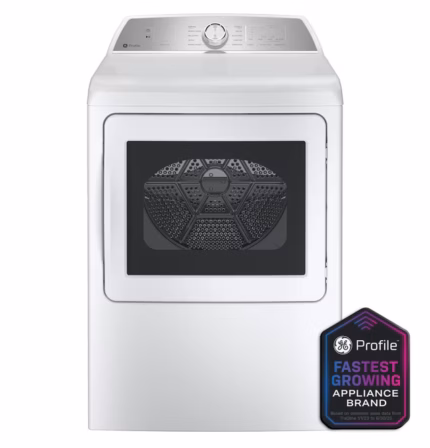 GE Profile GE Profile(TM) ENERGY STAR(R) 7.4 cu. ft. Capacity aluminized alloy drum Gas Dryer with Sanitize Cycle and Sensor Dry PTD60GBSRWS (a4liwxh81dkp)