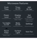 GE GE(R) 1.7 Cu. Ft. Over-the-Range Sensor Microwave Oven JVM6175EKES (a4l8pyvs8m11) (15)