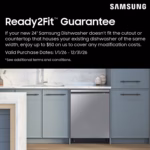 Samsung AutoRelease Smart 46dBA Dishwasher with StormWash(TM) in Matte Black Steel DW80CG5450MTAA (a4l02r6a6wiq) (12)