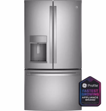 GE Profile GE Profile(TM) ENERGY STAR(R) 27.7 Cu. Ft. Fingerprint Resistant French-Door Refrigerator with Hands-Free AutoFill PFE28KYNFS (a4l0t2nnze5q)