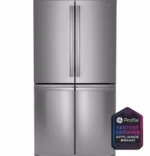 GE Profile GE Profile(TM) ENERGY STAR(R) 28.4 Cu. Ft. Quad-Door Refrigerator with Dual-Dispense AutoFill Pitcher and Door in Door PAD28BYTFS (a4lwy1qf0tlb)